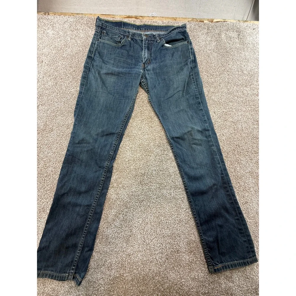 Levi's 511 Slim Fit Men's Jeans 32x32 Medium Wash Stretch Blue Denim Pants 32